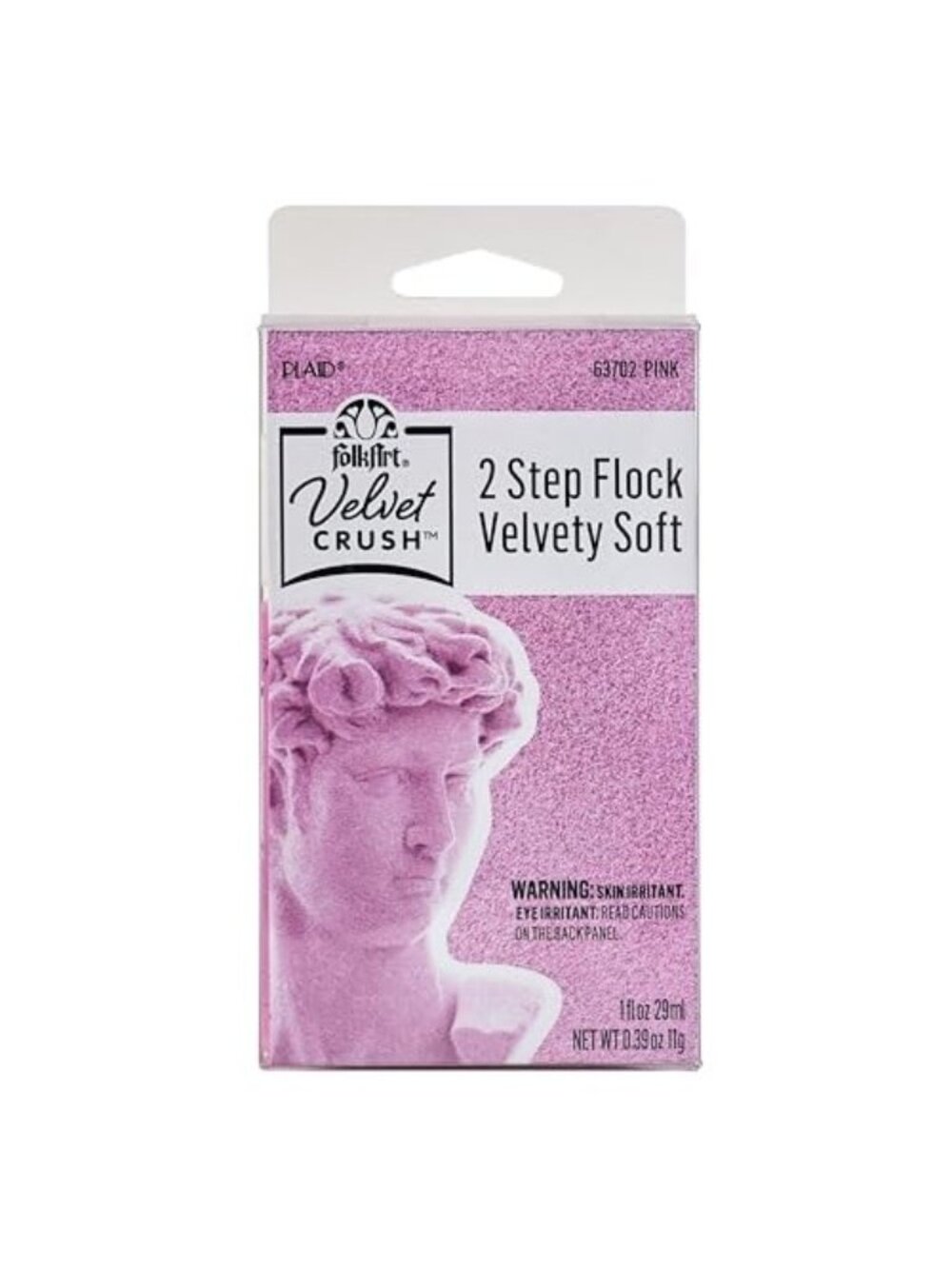 FolkArt Velvet Crush Pink 2-Step Flocking Kit For Crafting & Decorating